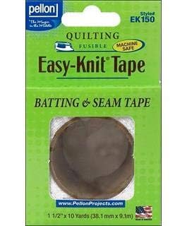 Pellon Easy-Knit Batting & Seam Tape 1-1/2"X10 Yards-White - Image 2