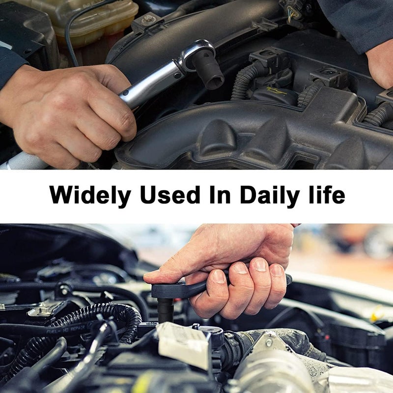 Jetech 1/2-Inch Drive 32mm Deep Impact Socket with 6-Point Design, Heat-Treated Chrome Molybdenum Alloy Steel, Metric - Image 4