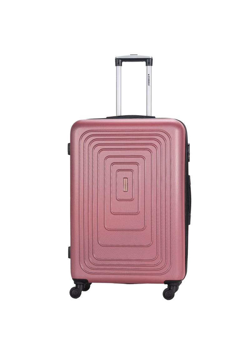 ستارجولد مجموعة أمتعة من 4 قطع، حقيبة سفر صلبة من مادة ABS مع سحاب قابل للتمدد، وعجلات دوارة 360 درجة، وقفل رقمي، وحقيبة سفر خفيفة الوزن بعجلات - Image 2