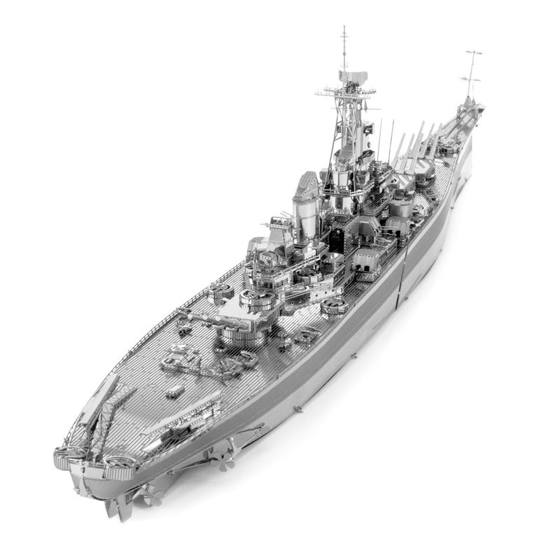 فاسينايشون مجموعة نماذج معدنية ثلاثية الأبعاد من سلسلة Fascinations Metal Earth Premium USS Missouri (BB-63). - Image 4