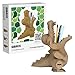 QBRIX Crocodile Organizer 3D Puzzles for Adults 3D Model Kit for Teens DIY Crafts for Home Decor Original Gift for BoysGirls Cardboard Model Building Kit - Image 2