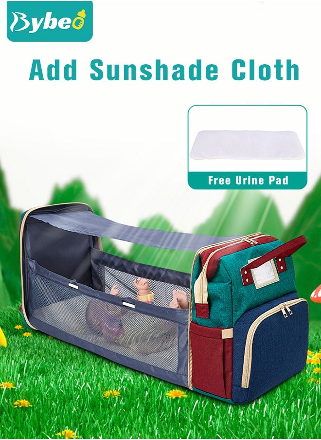 Bybeo - 2024 New Style Baby Diaper Bag Backpack, Multifunction Diapers Changing Station for Boys Girls Outdoor and Travel, Infant Shower Gifts, Large Capacity, 900d Oxford, USB Port - Image 1