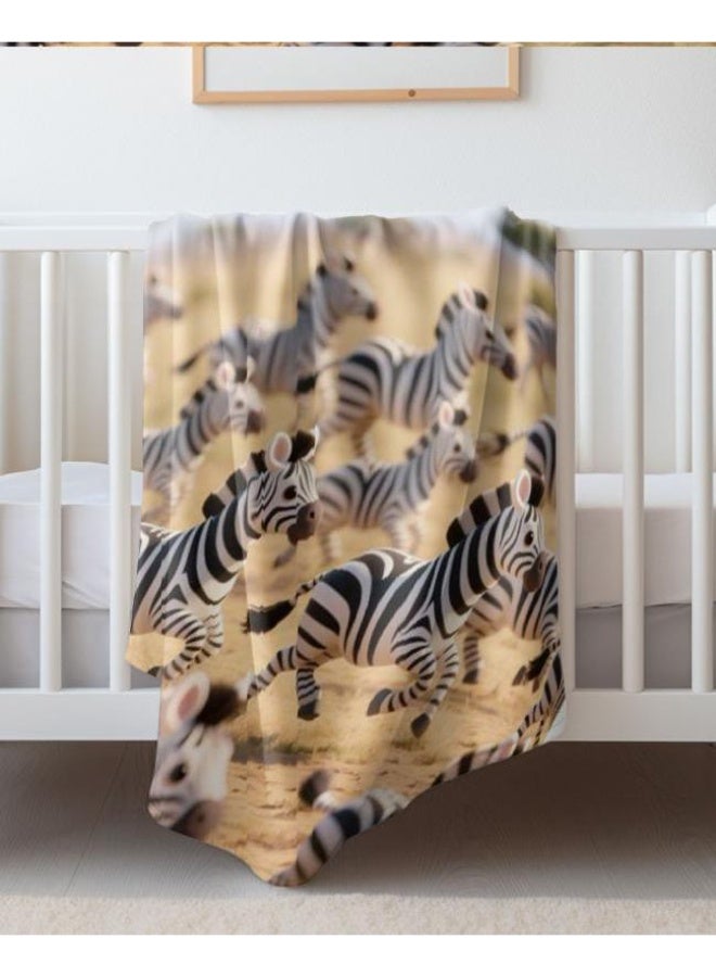 general Baby and children's cartoon flannel thin blanket (warm and comfortable, suitable for sleep, game use) 70cm*100cm - Image 3