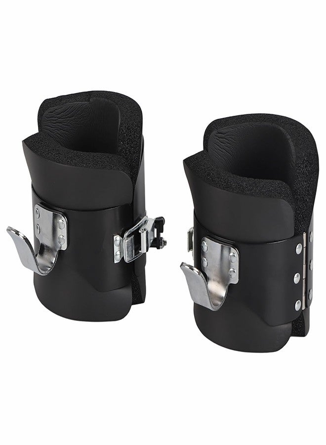 BORDSTRACT Anti Gravity Inversion Boots, Hang Up Boots for Stress Relief and Fitness, Solid Steel Frame for Ab Crunch, Abdominal Sit Up, Hooks Bar Therapy, Core Gym Fitness Exerciser - Image 1