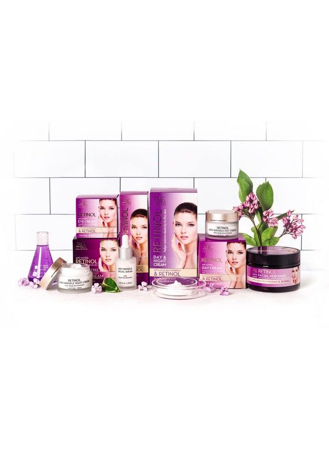 Dead Sea Collection Antiwrinkle Day Cream For Face With Retinol Anti Aging Skin Care With Sea Minerals Nourishing Moisturizer Hydrating And Smoothing Face Cream (1.69 Fl.Oz) - Image 5