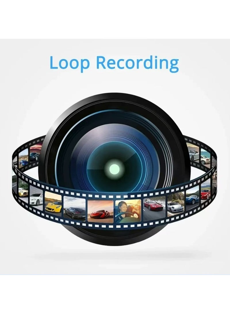 Generic 4K Dash Cam Car Camera Front Rear Dash Camera For Cars 2 Channels Dual Lens Ultra Wide Angle Dashcams With Night Vision WiFi Control Gravity Induction 24 Hours Parking Mode Loop Recording WDR  - Image 5
