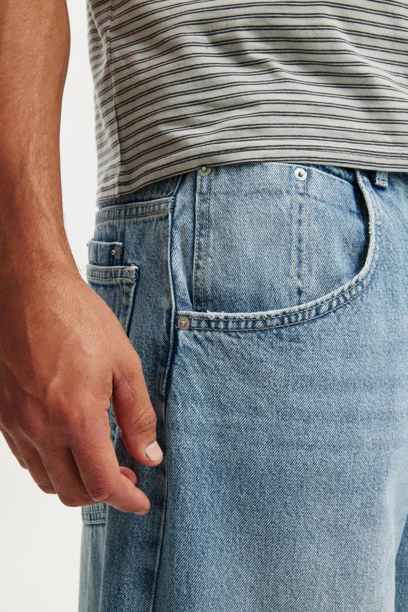 Cotton On  Y2K SUPER WIDE JEAN for Men | Best Price UAE