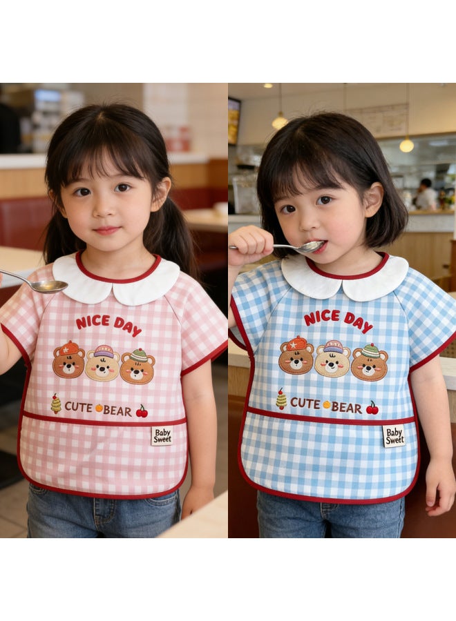 Baby Bibs, Eating Coveralls, Waterproof Reverse-wear Clothing For Infants And Toddlers, Baby Feeding Bibs, Waterproof