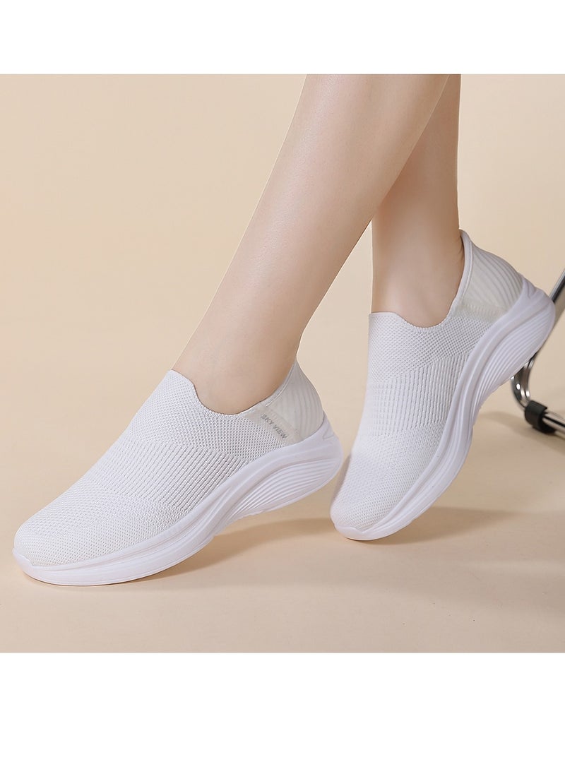 Sky View - Athlesiure Women Sneakers Mesh Workout Running Walking Fashion Light weight Breathable Non Slip Gym Comfort Casual Memory Foam Tennis Jogging Shoes - Image 1