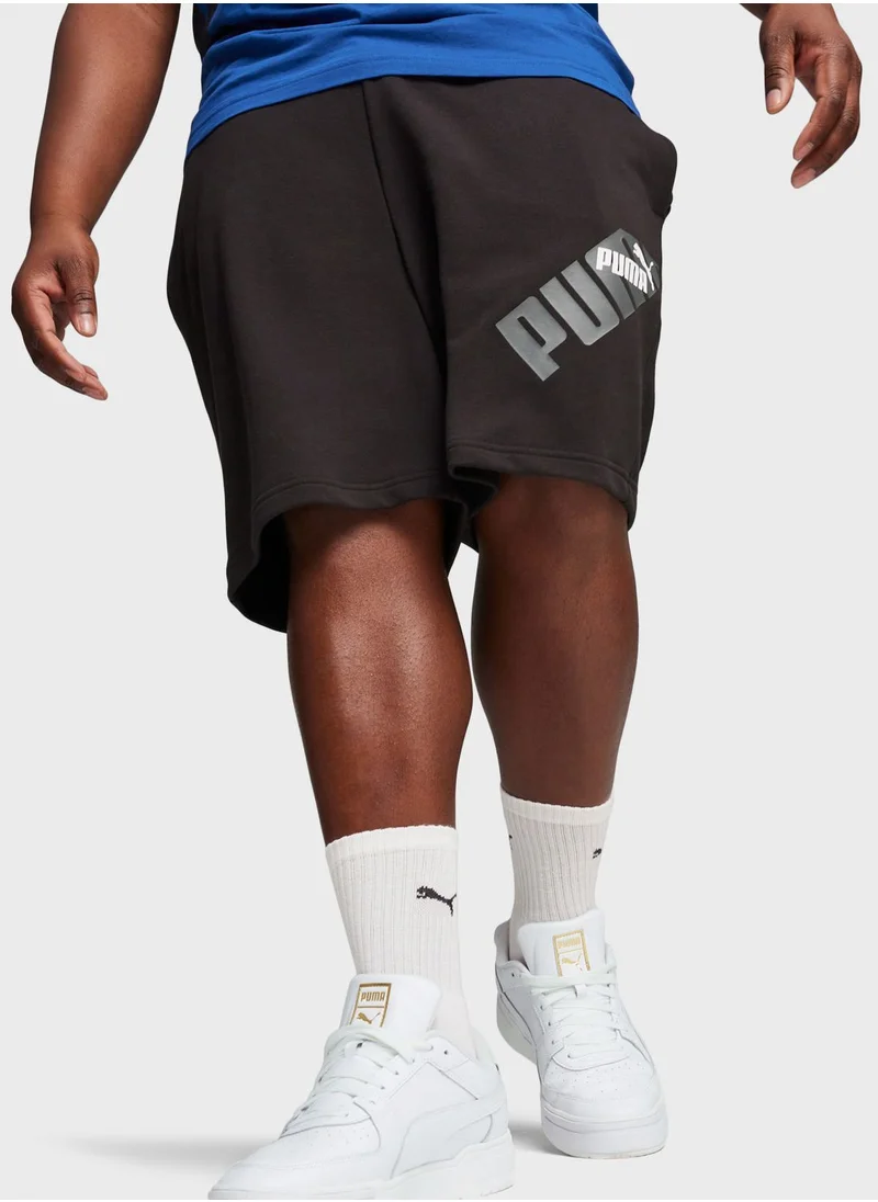 PUMA 9" Power Graphic Shorts