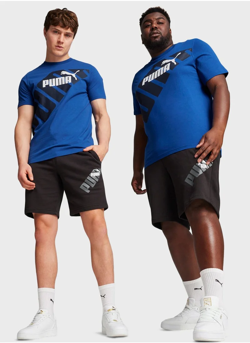 PUMA 9" Power Graphic Shorts