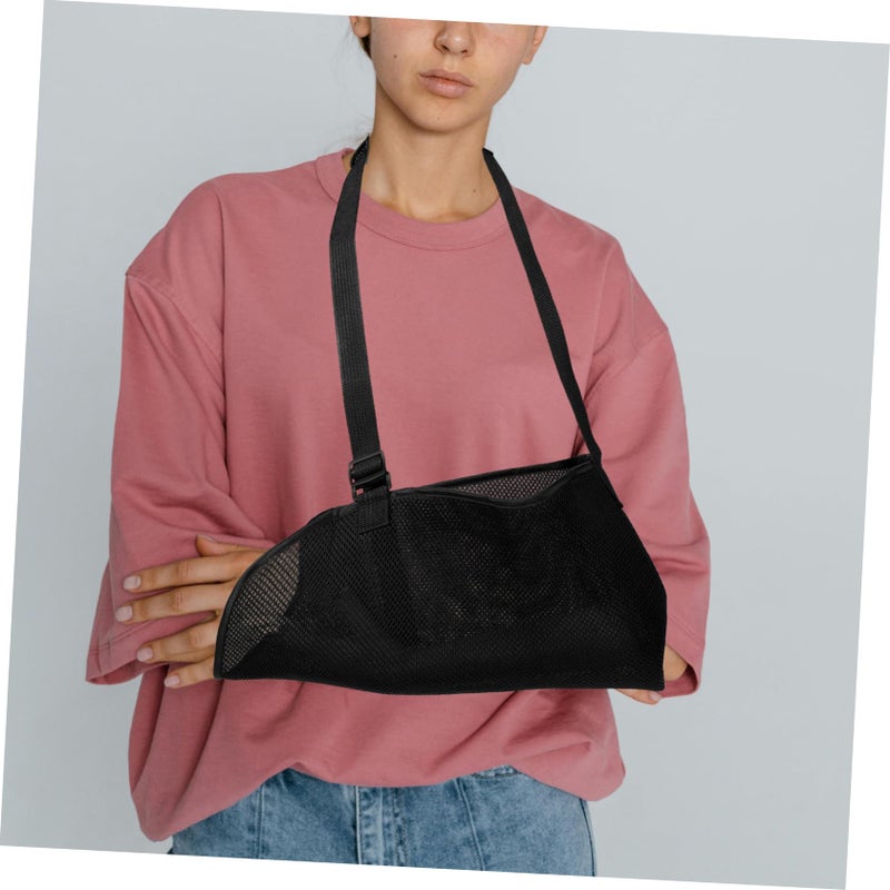 Adjustable Mesh Arm Sling For Shoulder Elbow Wrist Injuries Lightweight Forearm Support - Image 4