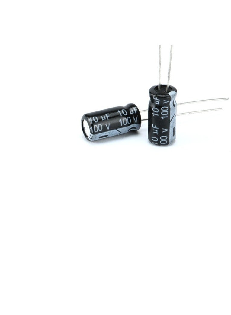 Electrolytic Capacitors,  10uF 100V ,Set of 100, 