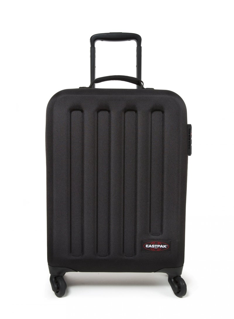 EASTPAK TRANZSHELL Double decker Small suitcase Spinning wheels Trolley Luggage Black - Image 1