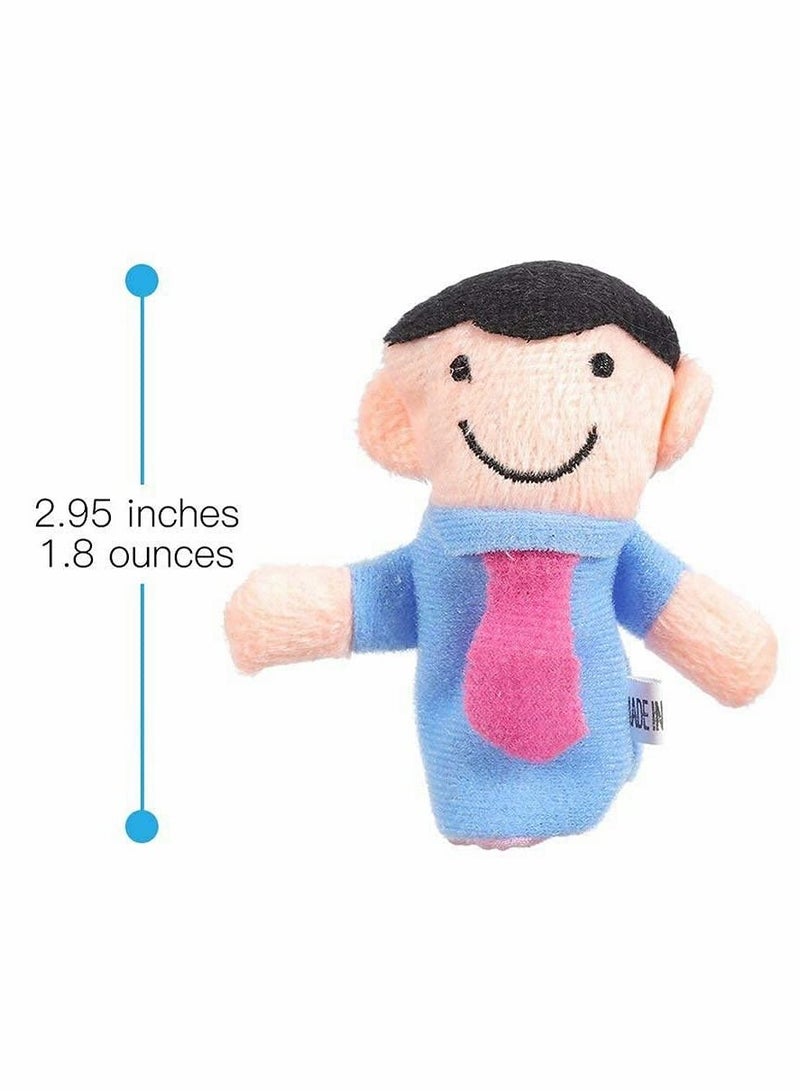 Excefore 16Pcs Finger Puppet Set Animal Finger Puppets Family Finger Puppets Finger Puppets Rubber - Image 3