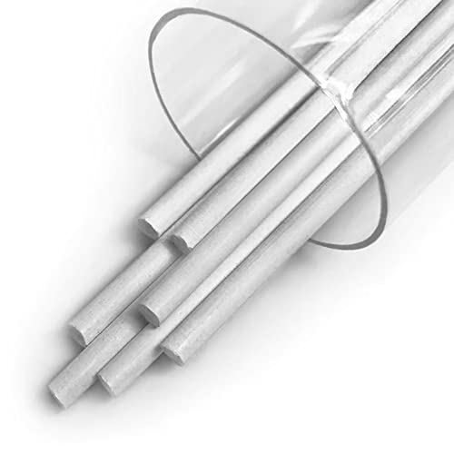 Carmel 4mm Mechanical Grease Pencil Holder + 25 Refills (White), Clutch Pencil with Thick Waxy Leads, Holder for Drawing, Clutch Pencil for Holding Soft Greasy Leads, Mechanical China Marker - Image 2