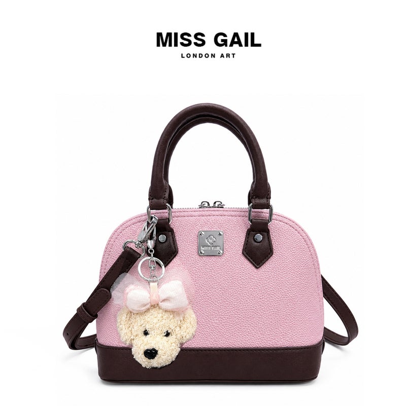 Miss Gail PU Shell-Shaped Crossbody Shoulder Bag