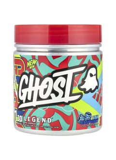 Ghost Ghost, Legend® Pre-Workout, Blue Raspberry, 22.8 oz (645 g)  - Image 1