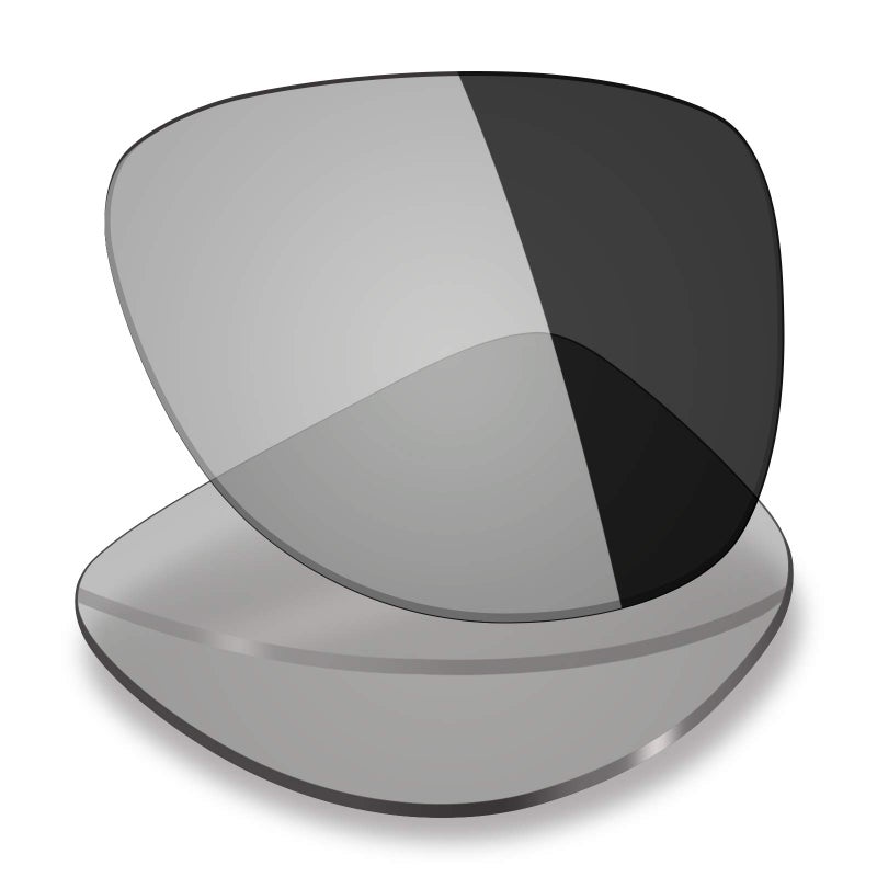 Mryok Polarized Replacement Lenses for Oakley Dispatch 2 OO9150 - Grey Photochromic - Image 2