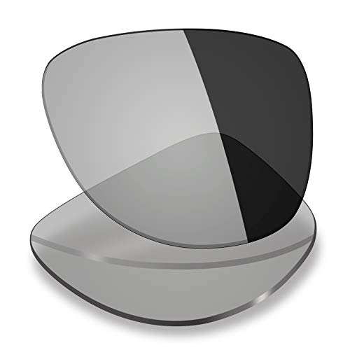 Mryok Polarized Replacement Lenses for Oakley Dispatch 2 OO9150 - Grey Photochromic - Image 1