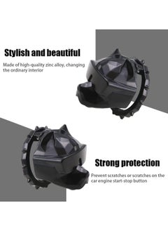 RATSAW Bully Dog Car One Key Start Button Cover Car Ignition Button Cover Car Engine Push to Start Accessories Cool Interior Car Decor Stickers Suitable for Car SUV Truck  - Image 3