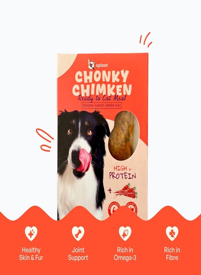 Sploot Wet Dog Food - Chicken and Brown Rice Gravy Meal for Pets - Dog Food Adult and Puppy - Real Chicken, High Protein, Fresh Ingredients - Ready to eat Meal - 100g x 3 - Image 3