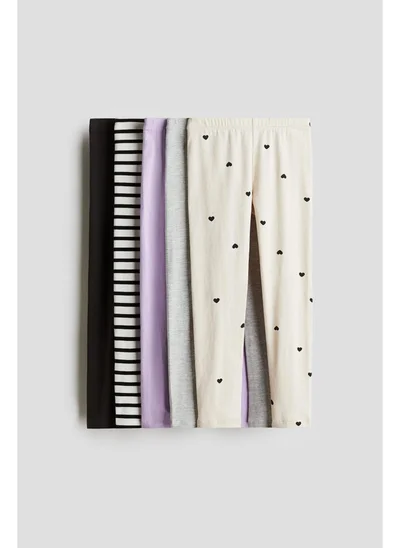 اتش اند ام 5-pack jersey leggings