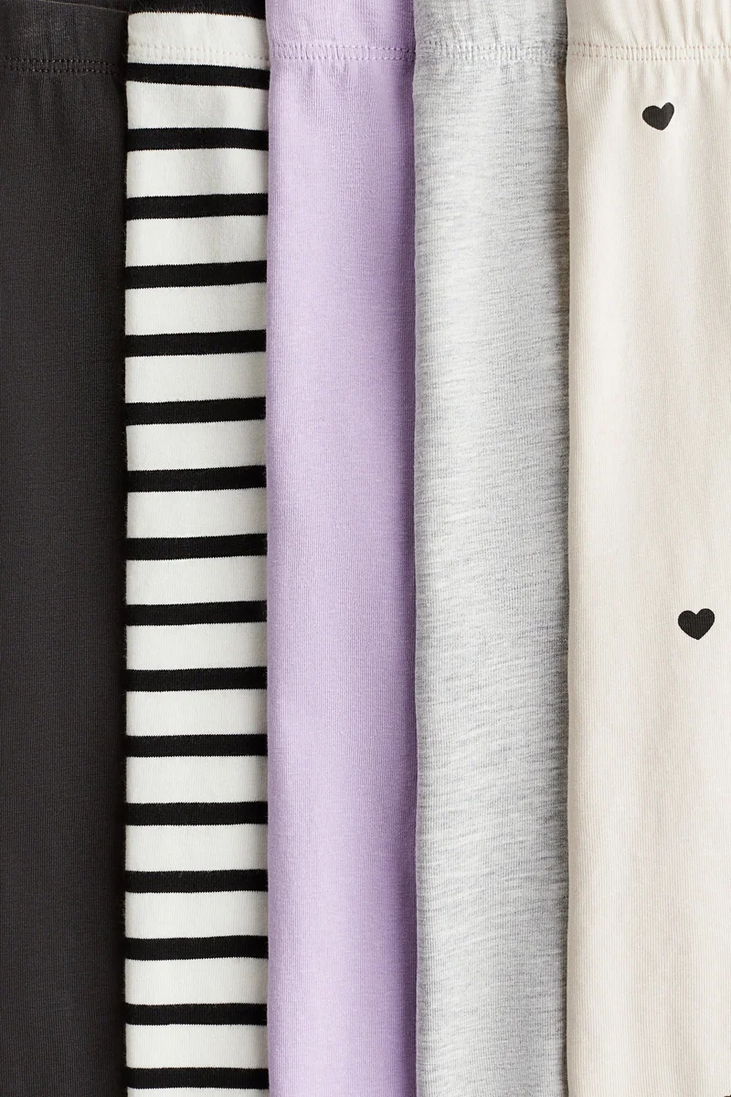 اتش اند ام 5-pack jersey leggings