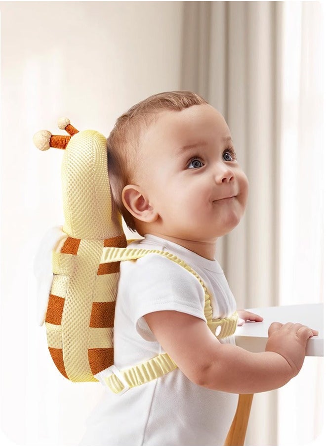 Gonice Baby Head Protection Pillow Pad Toddler Headrest Pillow Baby Neck Wings Nursing Drop Resistance Cushion Baby Toy Pillow  - Image 2