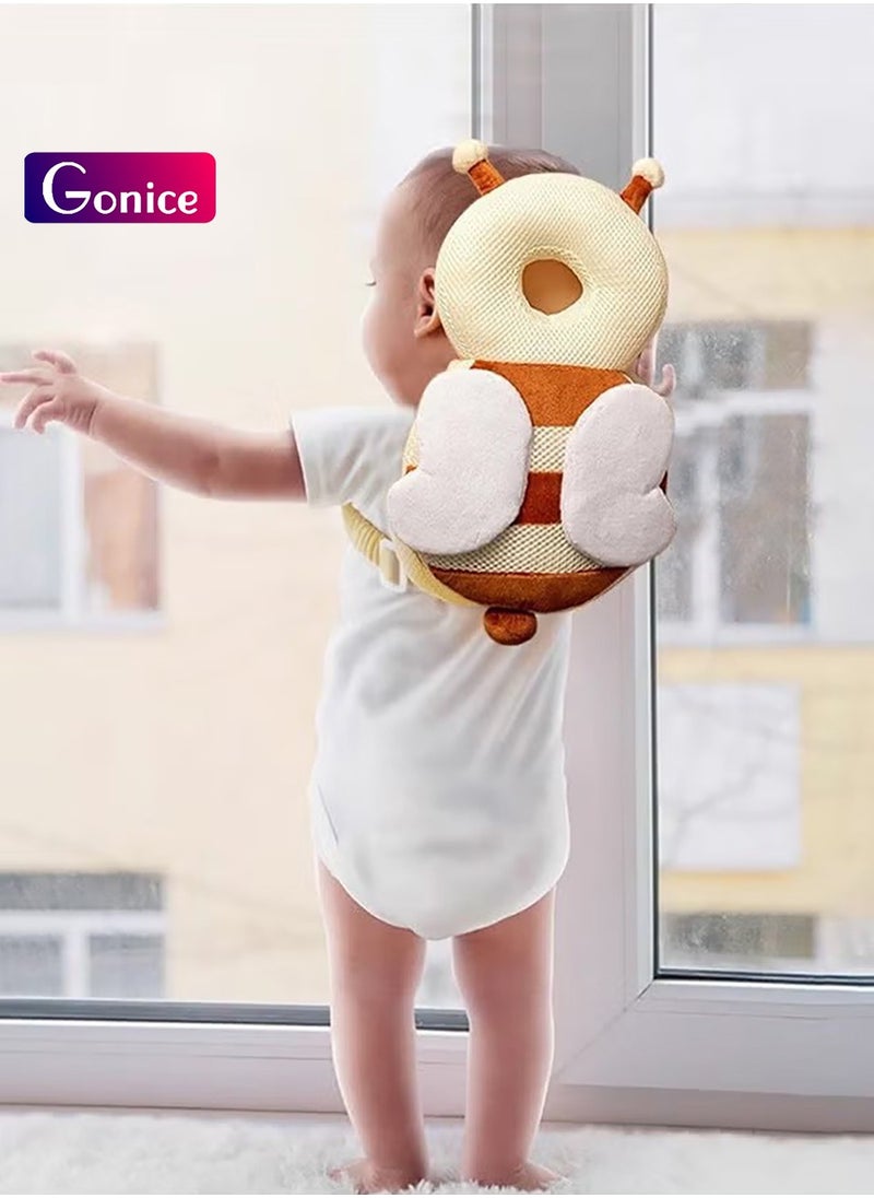 Gonice Baby Head Protection Pillow Pad Toddler Headrest Pillow Baby Neck Wings Nursing Drop Resistance Cushion Baby Toy Pillow  - Image 1