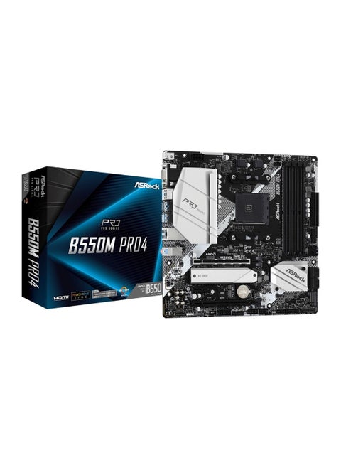 ASRock B550M Pro4 AMD Motherboard 90-MXBDK0-A0UAYZ