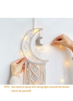 Brain Giggles Brain Giggles Moon Dream Catcher with Light  - Image 5