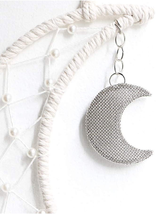 Brain Giggles Brain Giggles Moon Dream Catcher with Light  - Image 2