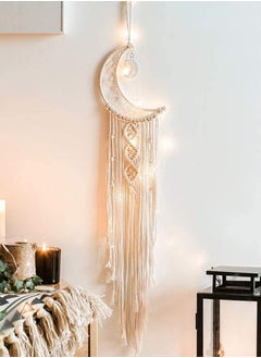 Brain Giggles Brain Giggles Moon Dream Catcher with Light  - Image 3