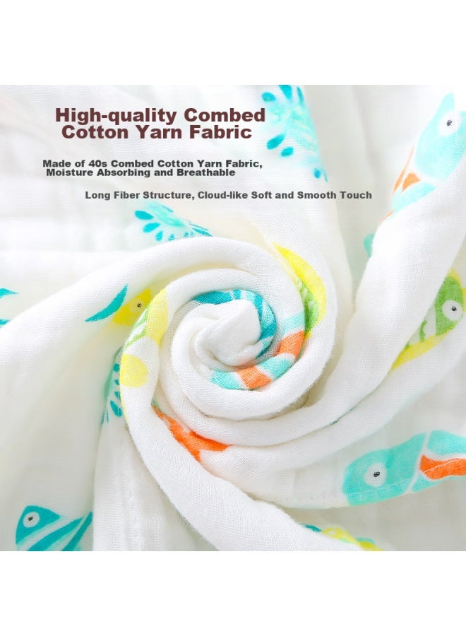 Babyface Tongyan, Baby Sleeping Bag, Newborn Swaddle, Pure Cotton Wrap, Swaddling Cloth, Gauze Bath Towel, Small Blanket - Image 4