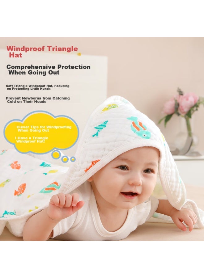 Babyface Tongyan, Baby Sleeping Bag, Newborn Swaddle, Pure Cotton Wrap, Swaddling Cloth, Gauze Bath Towel, Small Blanket - Image 1