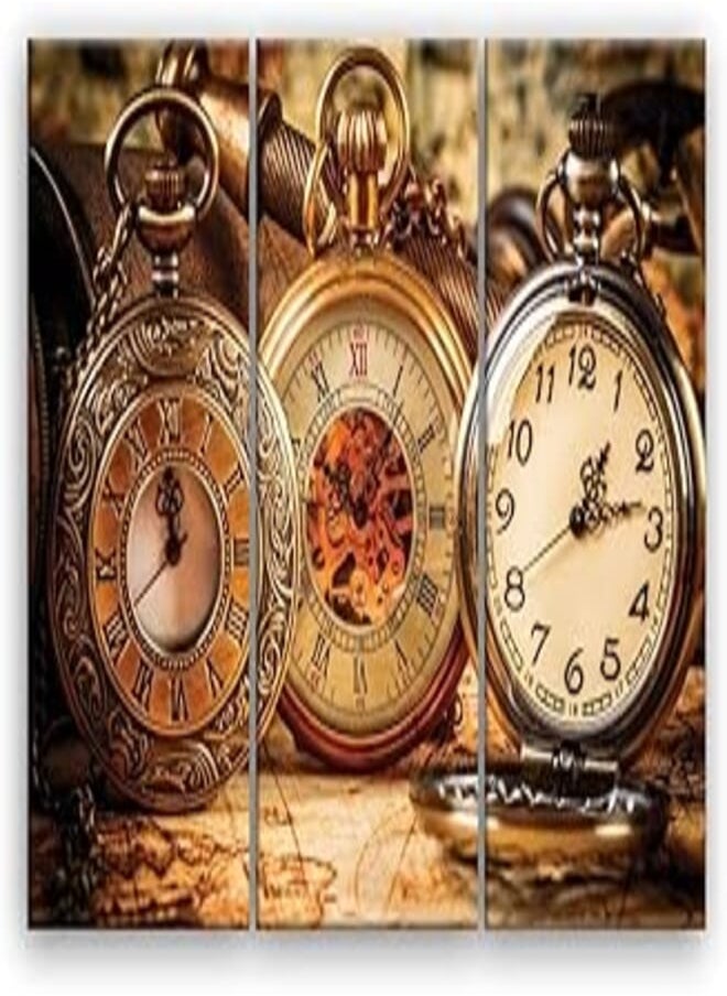 OR Wall Hangings Modern Tabloid 3 Pieces of The Past Times 