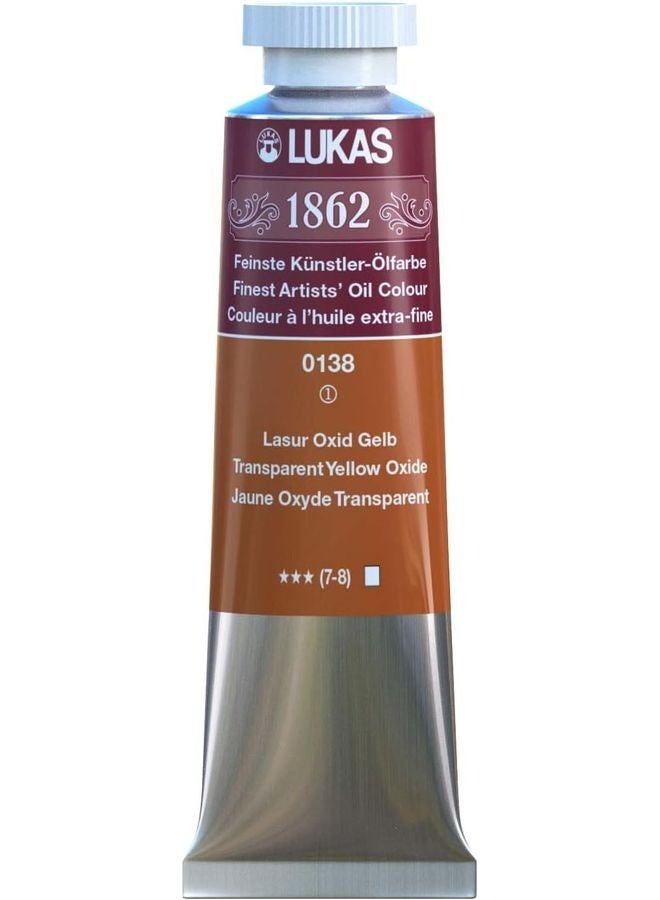 Lukas LUK 1862 OIL 37ML TRANSPARENT YELLOW OXIDE