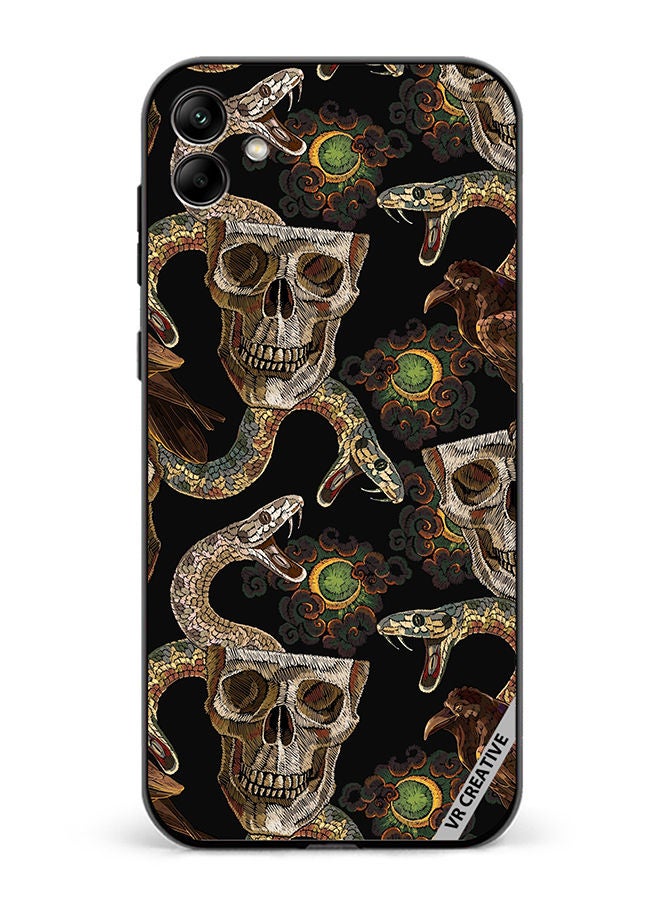 VR CREATIVE Protective Case Cover For Samsung Galaxy A04 Horror Art Design Multicolour - Image 1