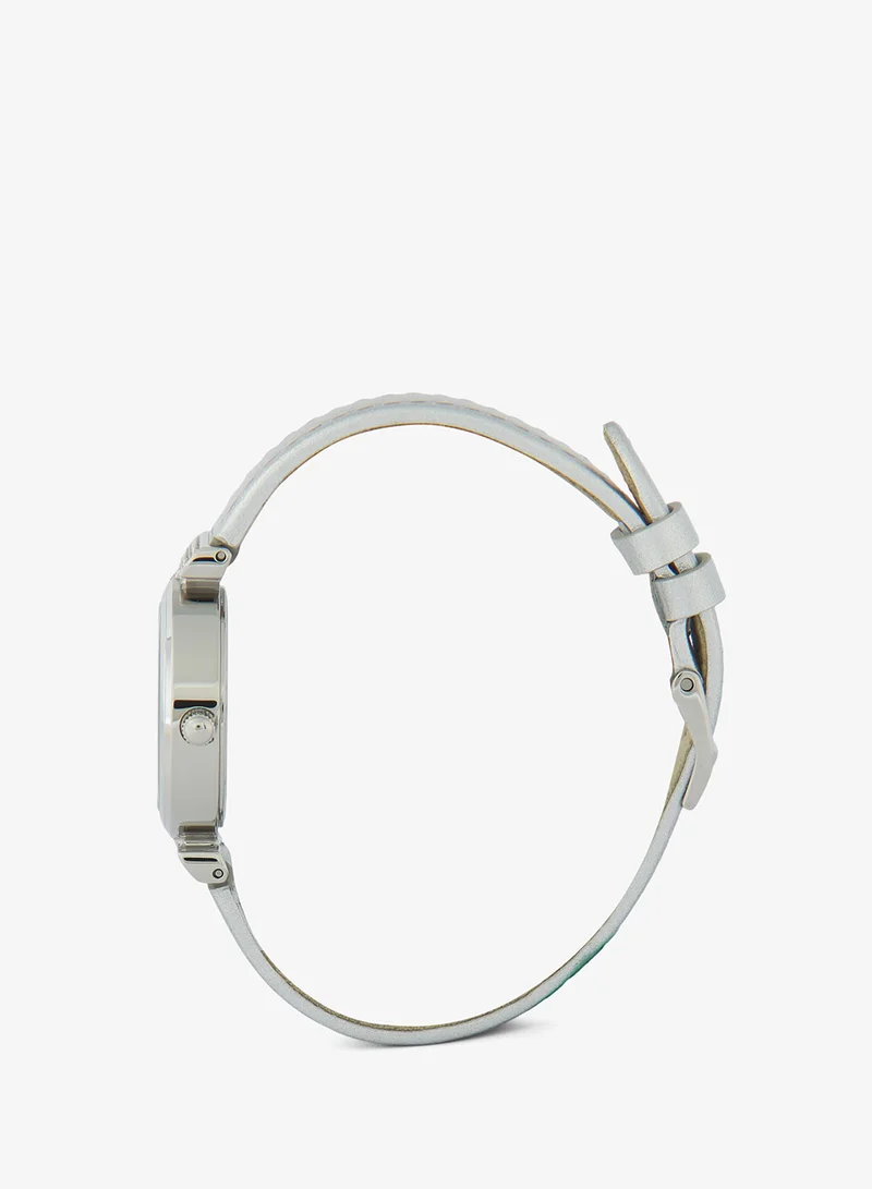 GUESS Guess Women's 28mm Watch - Silver Strap Silver Dial
