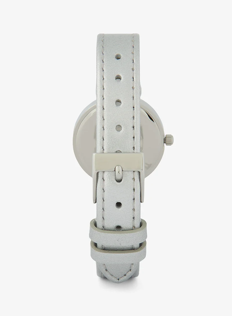 GUESS Guess Women's 28mm Watch - Silver Strap Silver Dial