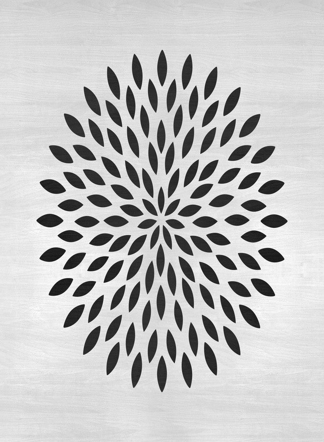 Stencil Revolution قالب استنسل ماندالا زهرة الداليا للجدران والأعمال اليدوية - استنسلات قابلة لإعادة الاستخدام للرسم بأحجام صغيرة وكبيرة - Image 4