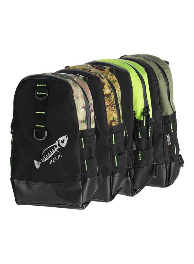 NIBEMINENT Fishing Tackle Backpack Chest Pack Lures Reel Storage Bag Outdoor Shoulder Cross Body Sling 35.0x24.0x6.0cm - Image 3