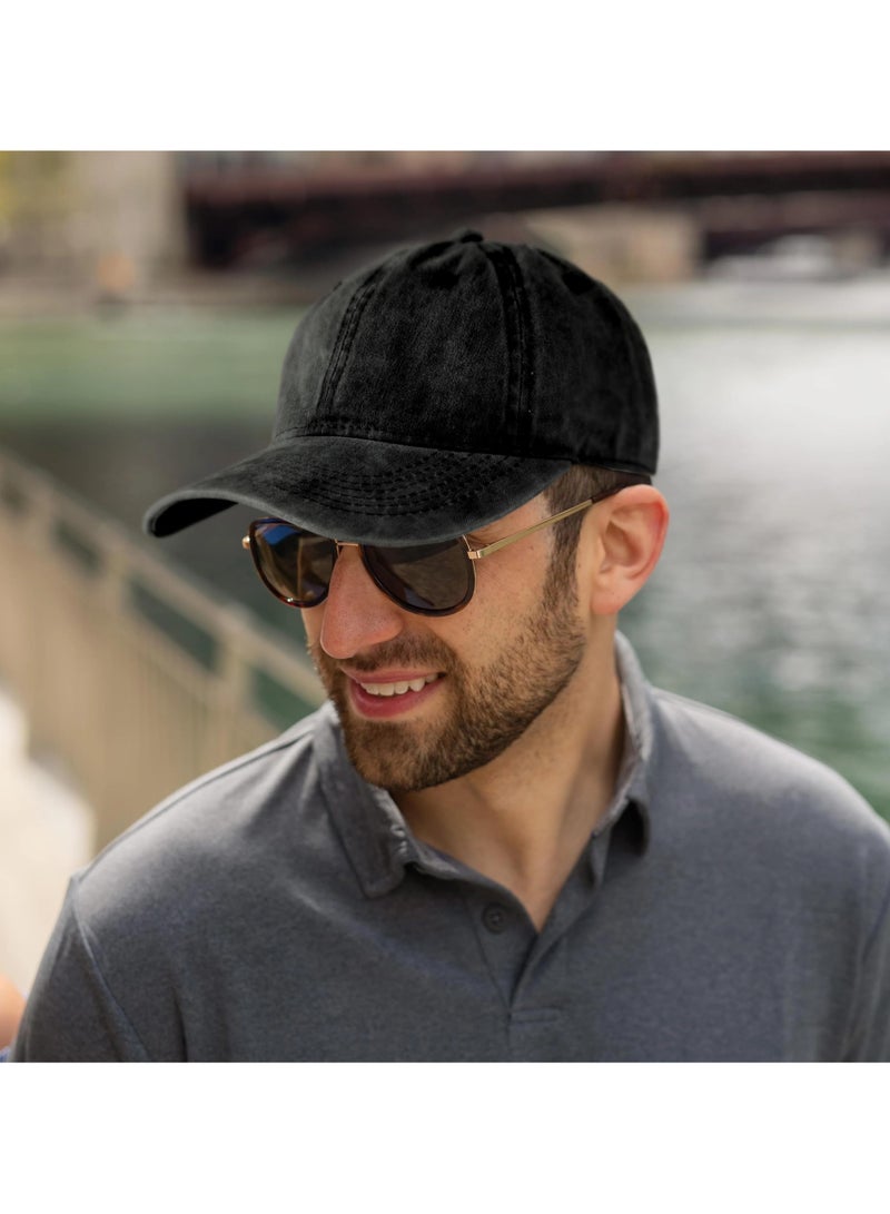 بريجووي قبعة بيسبول رجالية نسائية، قبعة جولف قطنية مغسولة وقابلة للتعديل - Image 3