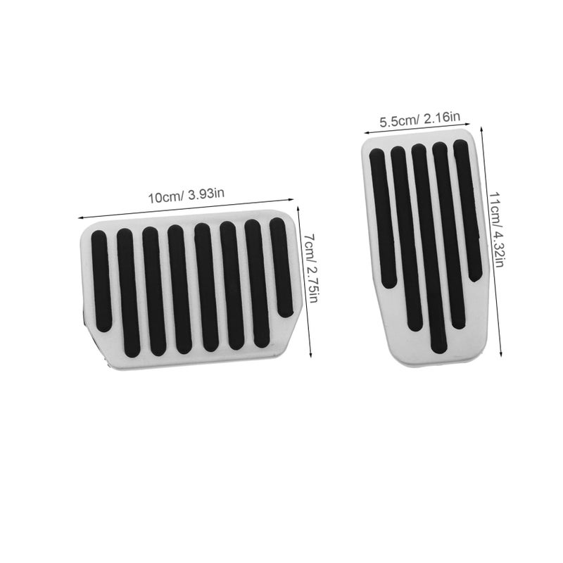 Ciieeo 1Set Car Pedal Brake and Pad Durable Easy Installation - Image 3