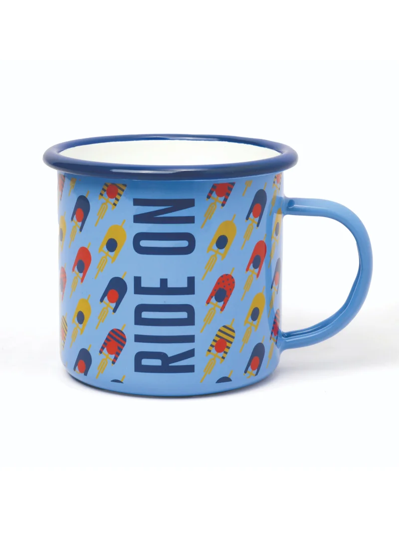 GENTLEMEN'S HARDWARE Enamel Mug - Cycling 16 fl oz