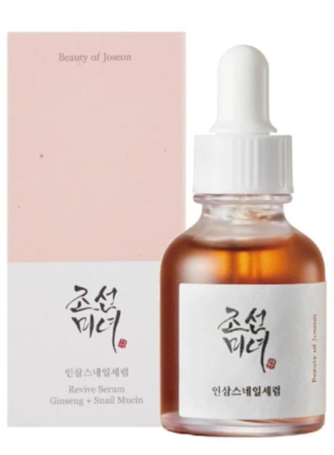 Generic 2 Pieces Revive Serum : Ginseng + Snail Mucin 1 fl.oz 30ml  - Image 2