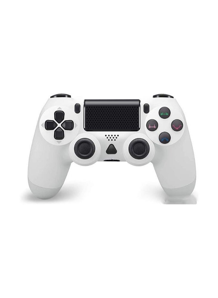 Wireless Game Controller – Built-in Speaker, Gyro, Motors, Touch Panel, LED Indicator, USB Cable, White - Image 1