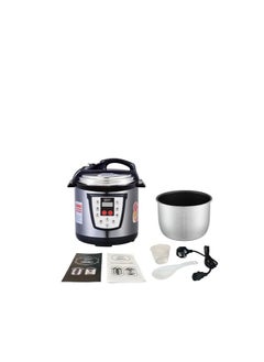 Wtrtr Wtrtr 6 L electric pressure cooker Electric Pressure,1000W Slow, Rice Cooker, Yogurt, Cake Maker, Steamer and Warmer, Silver (1 year Warranty)  - Image 3
