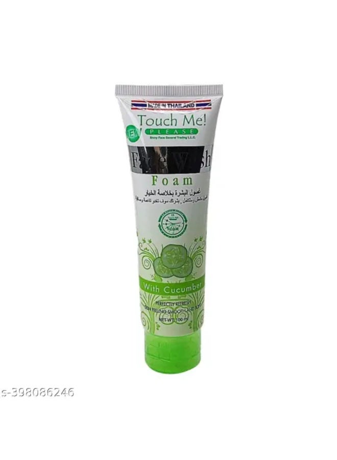 تاتش مي! بليز Face Wash Foam Cucumber Smoth And Soft 100ML - Image 2